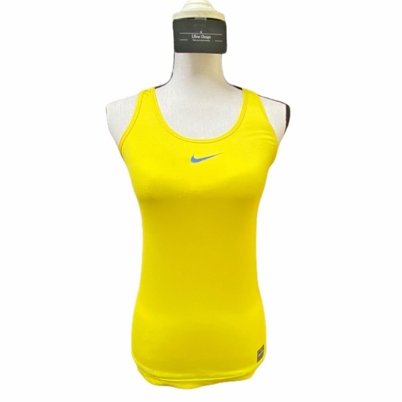 Nike Pro Dry Fit Racer back running Shirt - Picture 2 of 15